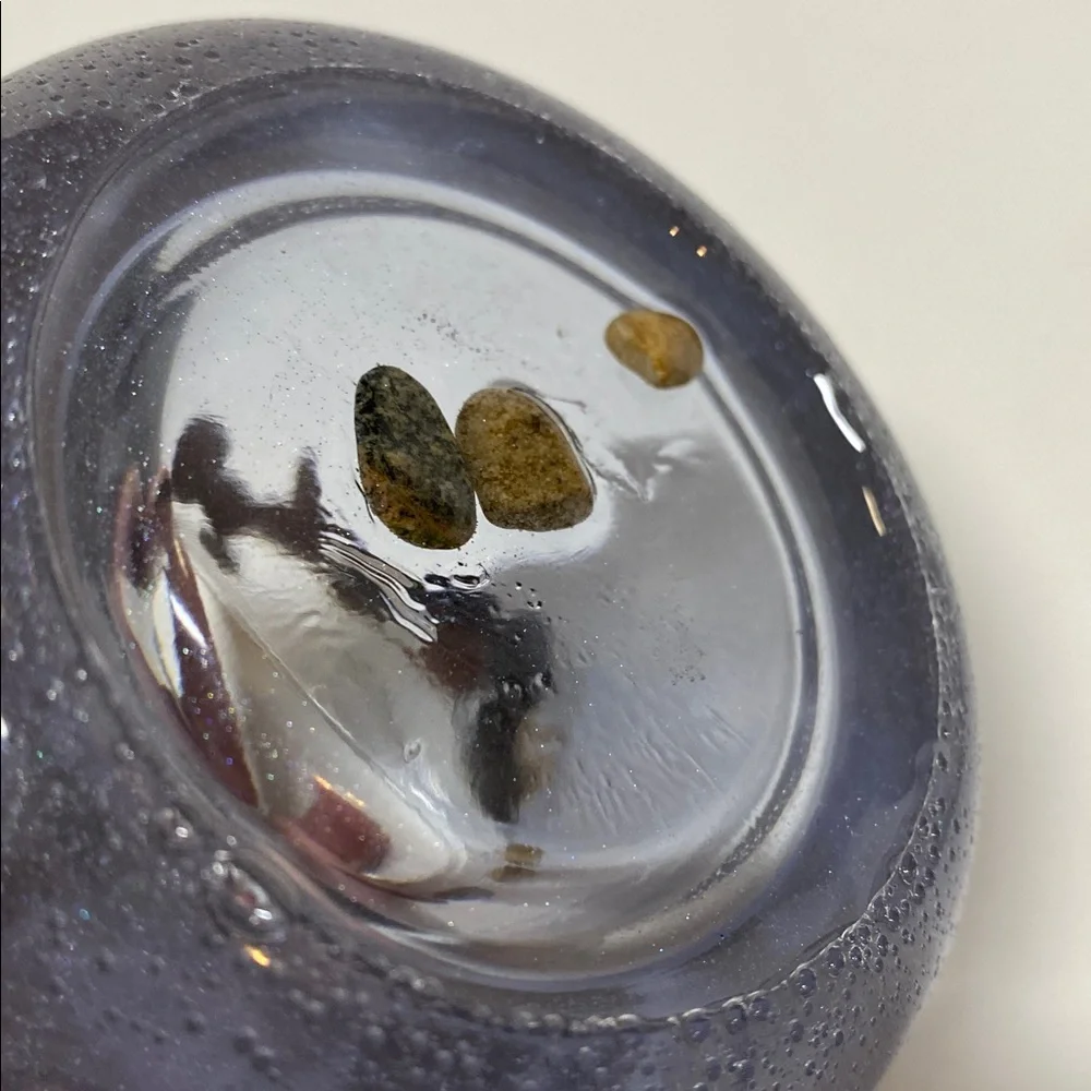 Puddin Jar Small Resin Semi Clear Rock Homemade Screw Lid Container NWOT - Picture 10 of 16